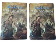 Portada de Pack Festin De Cuervos: Canción De Hielo Y Fuego, De Geroge R.r. Martin., Vol. I Y Ii. Editorial Gigamesh, Tapa Blanda En Español, 2007