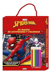 Portada de Spiderman Mi Maleta De Actividades Y Colorear, De Desconocido. Editorial Ediciones Saldaña, S.a. (libro Divo) En Español, 2020