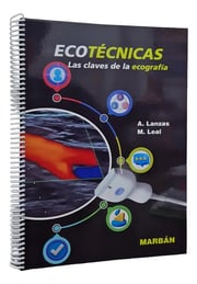 Portada de Ecotécnicas: Las Claves De La Ecografía, De Antonio Lanzas Y Maria Leal. Editorial Marbán, Tapa Dura En Español, 2024