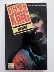 Portada de Misery - Stephen King - Novela De Suspenso Psicológico
