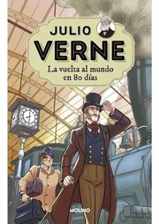 Portada de La Vuelta Al Mundo En 80 Días - Julio Verne