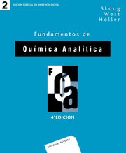 Portada de Fundamentos Química Analítica Skoog Vol 2 Reverté