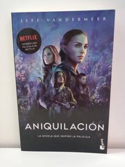 Portada de Aniquilacion Tambien Pelicula Netflix Vandermeer Jeff