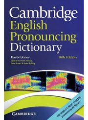 Portada de Libro Cambridge English Pronouncing Dictionary 18 Edition