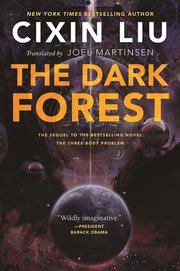Portada de The Dark Forest Liu Cixin - Trilogía Los Tres Cuerpos