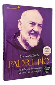 Portada de Padre Pío: Milagros Y Estigmas, Biografía De Fe Y Conversión
