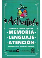Portada de Juego Cartas Cerebro Memoria Lenguaje Estimulación Cognitiva