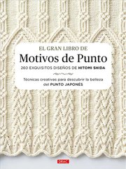Portada de Libro Motivos Punto 260 Exquisitos Diseños Japones Shida