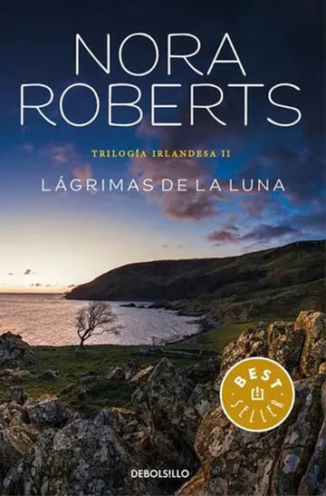 Portada de Nora Roberts Lágrimas De La Luna Trilogía Irlandesa 2