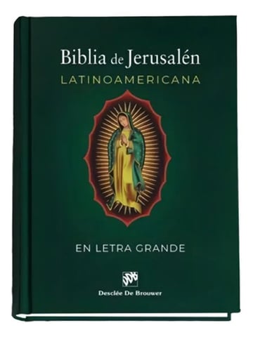 Portada de Biblia Jerusalen Latinoamericana Letra Grande Indice Uñero