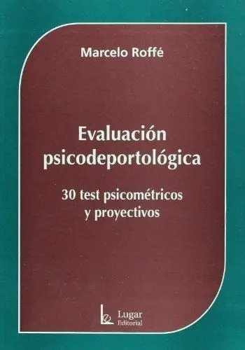 Portada de Libro Evaluación Psicodeportológica Psicología Deporte Test