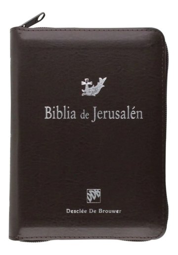 Portada de Biblia De Jerusalén Modelo Bolsillo Con Cierre. Desclee De B