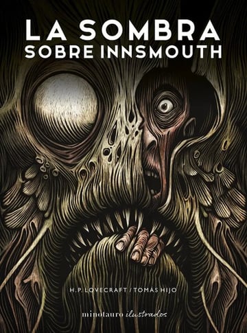 Portada de La Sombra Sobre Innsmouth, De H.p. Lovecraft. Editorial Minotauro, Tapa Dura En Español