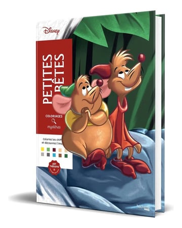 Portada de Disney Petites Bêtes Colorear Por Números Francés