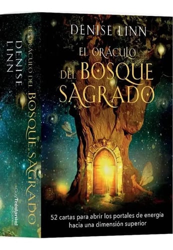 Portada de Libro El Oráculo Del Bosque Sagrado [ Original ], De Denise Linn. Editorial Guy Tredaniel, Tapa Dura En Español, 2023