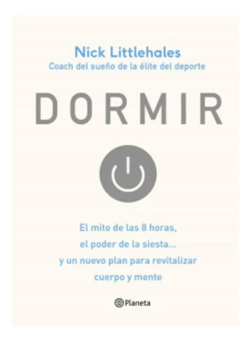 Portada de Libro - Dormir - Littlehales, Nick