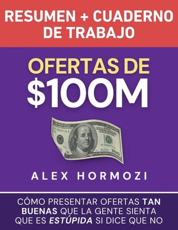 Portada de Ofertas M Irresistibles Hormozi Ventas Resumen Cuaderno