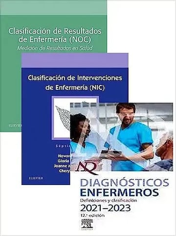 Portada de Enfermeria Nic Noc Nanda Diagnósticos Enfermeros 2021-2023