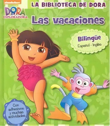 Portada de Biblioteca De Dora Las Vacaciones Bilingue Español-inglés