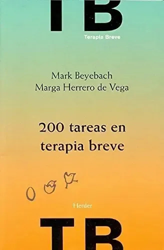 Portada de Libro - 200 Tareas En Terapia Breve [2 Edicion] - Beyebach M