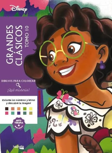 Portada de Disney Grandes Clásicos Tomo 10 Colorear Por Números