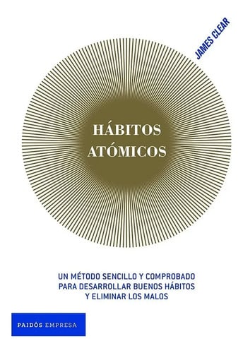 Portada de Hábitos Atómicos. James Clear 