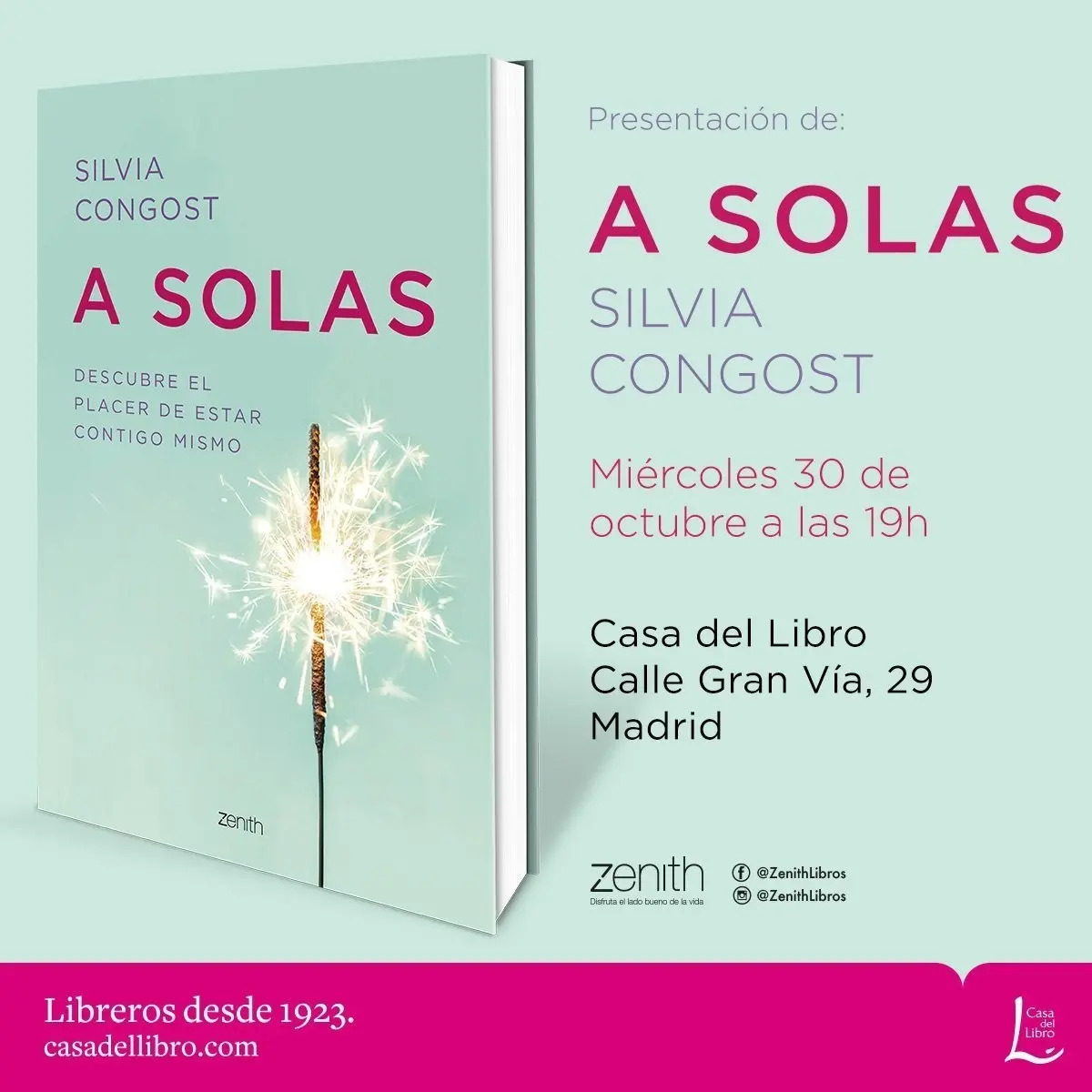 Portada de A Solas: Silvia Congost Libro 