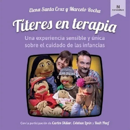 Portada de Libro - Títeres En Terapia - Elena Santa Cruz Y Marcelo Roch