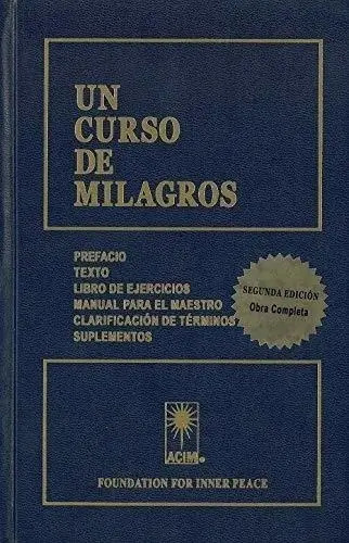 Portada de Libro Un Curso De Milagros  - Tapa Dura Mejor Precio