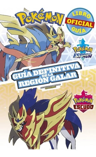 Portada de Libro - Pokemon: Guia Oficial De La Region Galar 