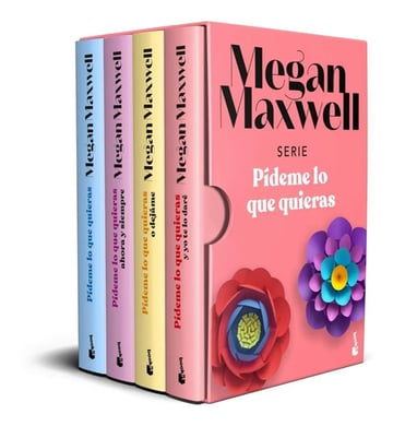 Portada de Pídeme Pack: Pídeme Lo Que Quieras 4 Tomos - Megan Maxwell