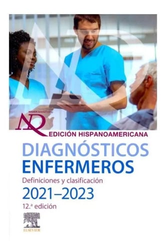 Portada de Nanda - Diagnósticos Enfermeros 2021 - 2023