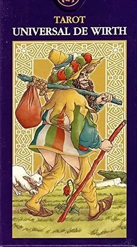 Portada de Universal Tarot De Wirth Libro + Cartas