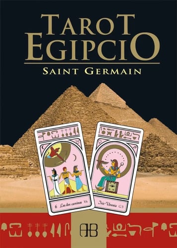 Portada de Tarot Egipcio, Saint Germain (tarot, Oráculos)