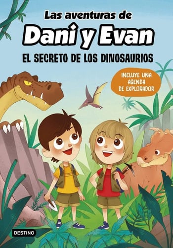 Portada de Las Aventuras De Dani Y Evan (el Secreto De Los Dinosaurios)
