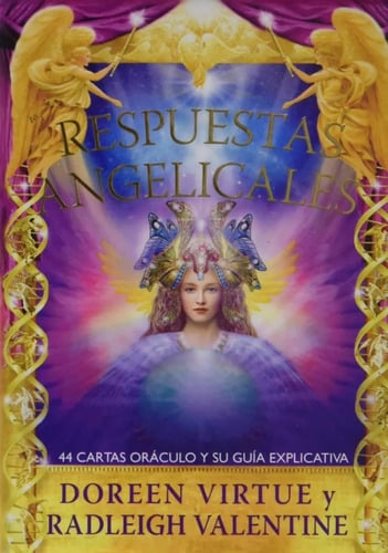 Portada de Cartas, Oráculo Respuestas Angelicales - Doreen Virtue