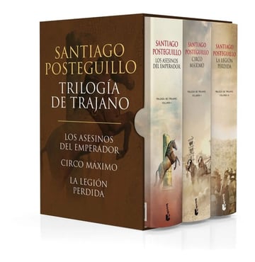 Portada de Libro Estuche Trilogia De Trajano - Santiago Posteguillo