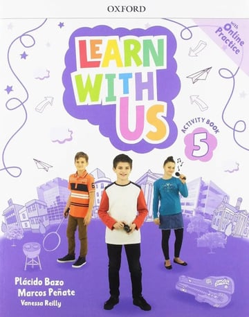 Portada de Libro - Learn With Us 5 - Activity Book With Online Practice