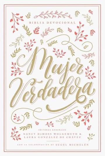 Portada de Libro - Biblia Devocional Mujer Verdadera Rvr 1960 - T. Dura