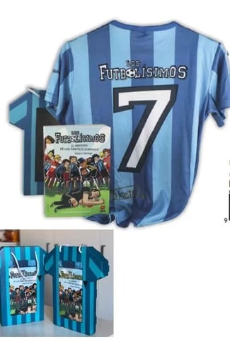 Portada de Libro - Pack Camiseta Futbolísimos + El Misterio De