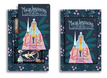 Portada de Cartas Tarot - Magas Ilustradas: Libro De Tarot + Mazo