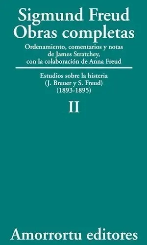 Portada de Libro - Estudios Sobre La Histeria 2 (1893-1895) - S. Freud