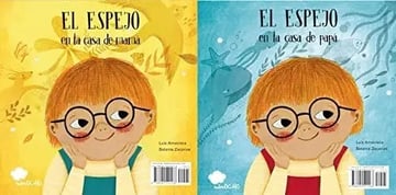 Portada de El Espejo En Casa De Mamá Papá - Separacion Divorcio