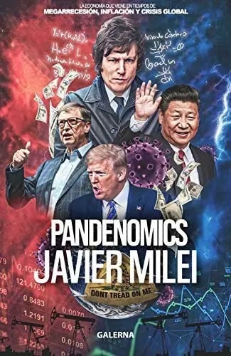 Portada de Libro - Pandenomics - Javier Milei