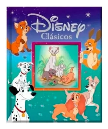Portada de Libro - Clásicos Disney Mi Primer Tesoro Dial Book