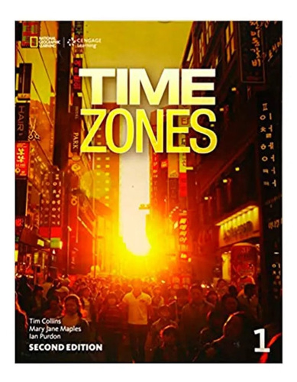 Portada de Libro - Time Zones 1 Student Book - National Geographic