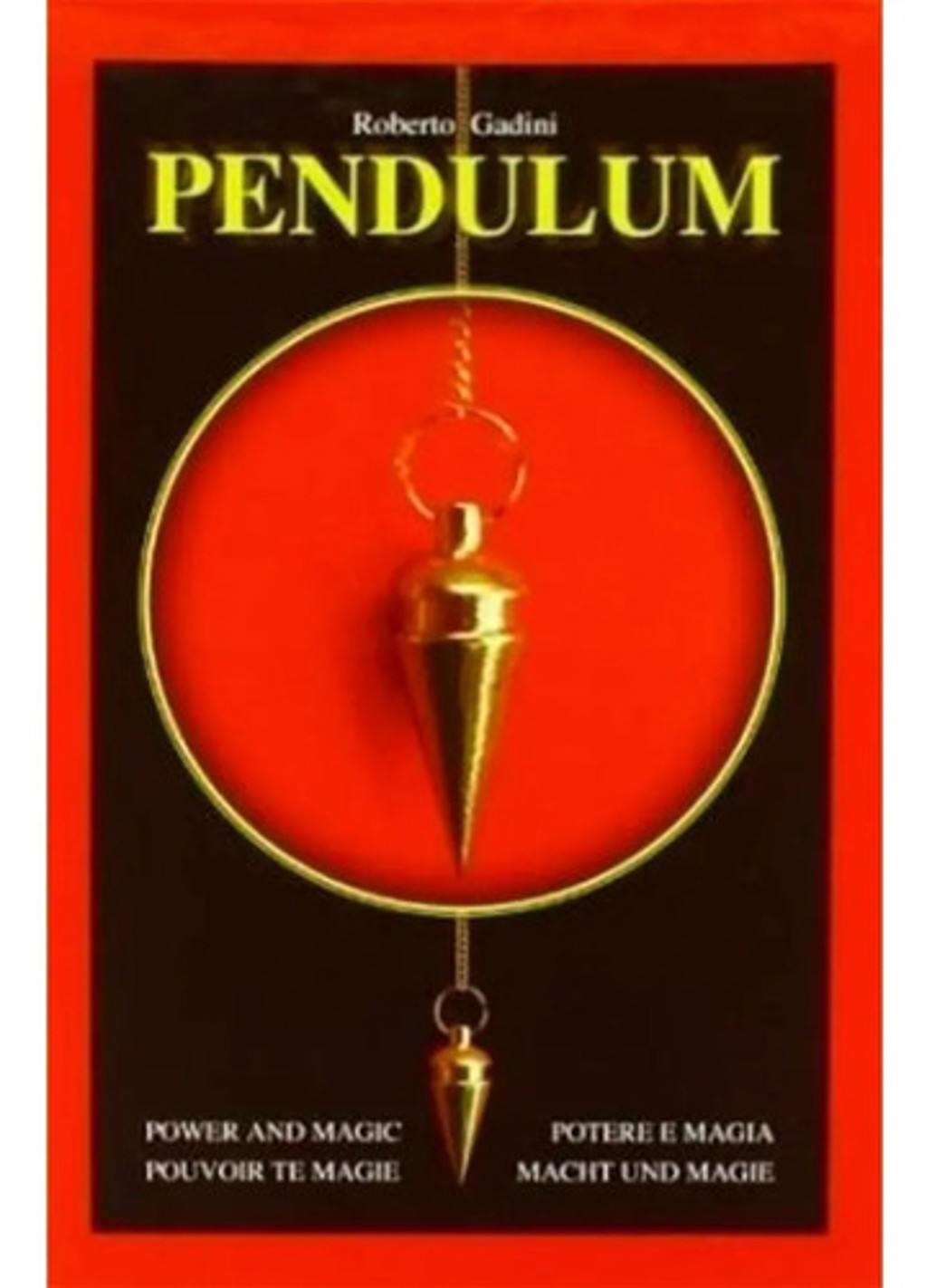 Portada de Libro - Pendulum - Gadini, Roberto Estuche (libro + Péndulo)