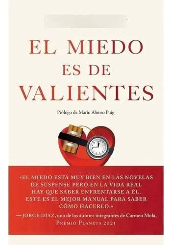 Portada de Libro - El Miedo Es De Valientes - Julio De La Iglesia