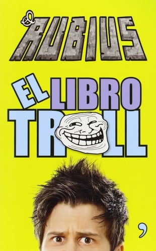 Portada de Libro - El Libro Troll - Rubius