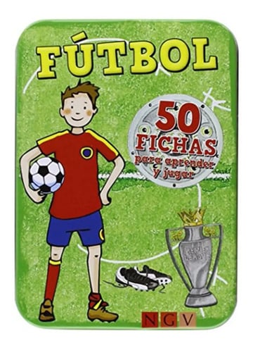 Portada de Futbol. 50 Fichas Para Aprender Y Jugar (lata)